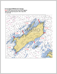 2008 Green Island Cleanup Chart